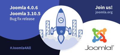 Joomla 4.0.6 in Joomla 3.10.5 sta tukaj!
